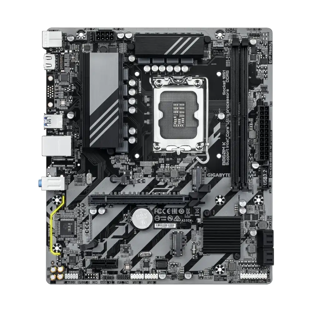 Gigabyte Motherboard B860M K DDR5 For INTEL Ultra Series view 2